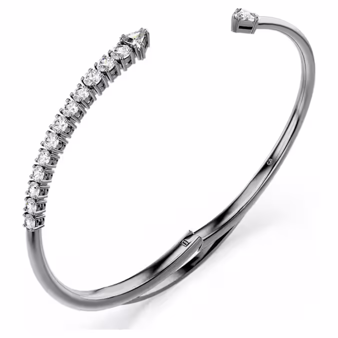 sublima-bangle--white--ruthenium-plated-swarovski-5723170 (2)