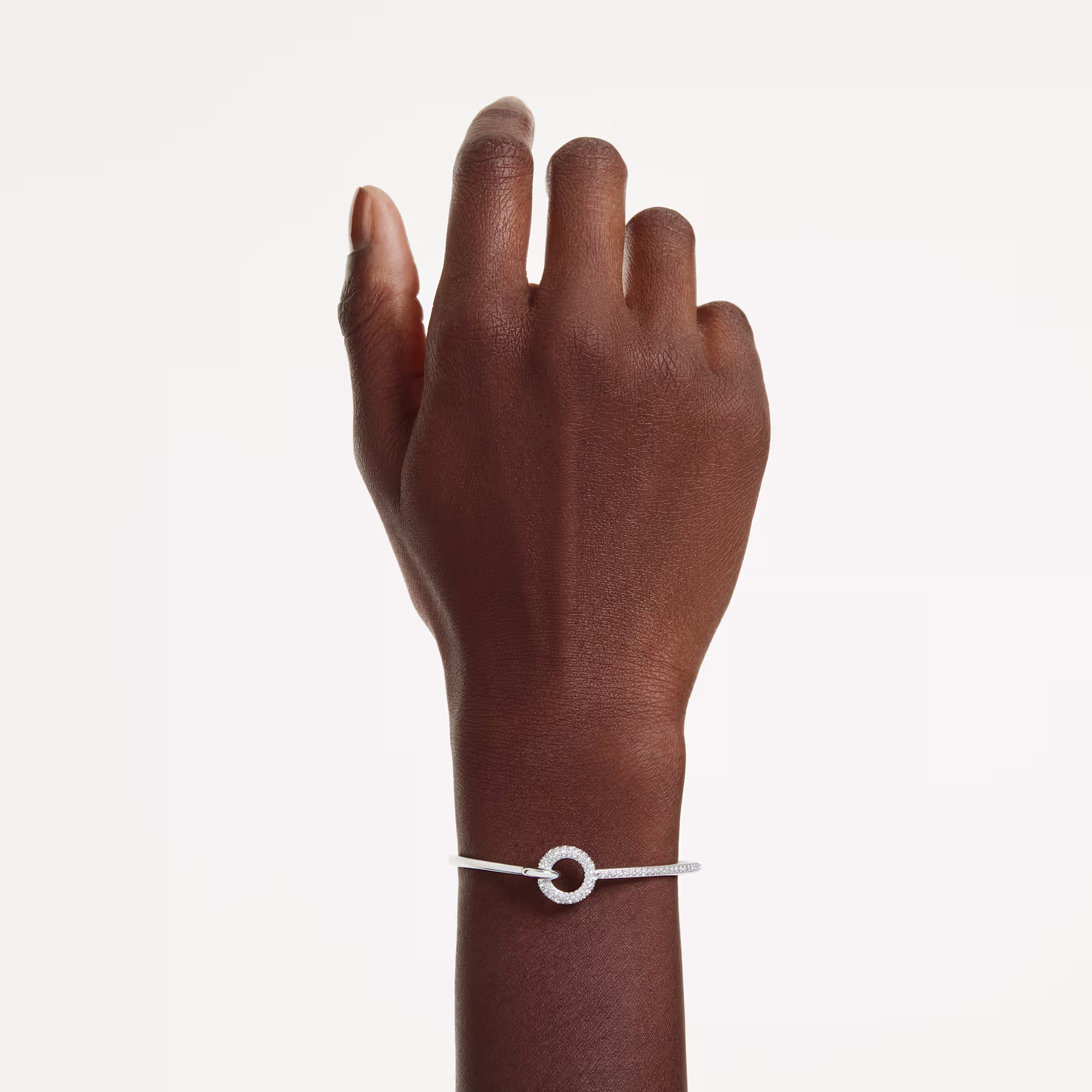 dextera-bangle--round-cut--white--rhodium-plated-swarovski-5743569