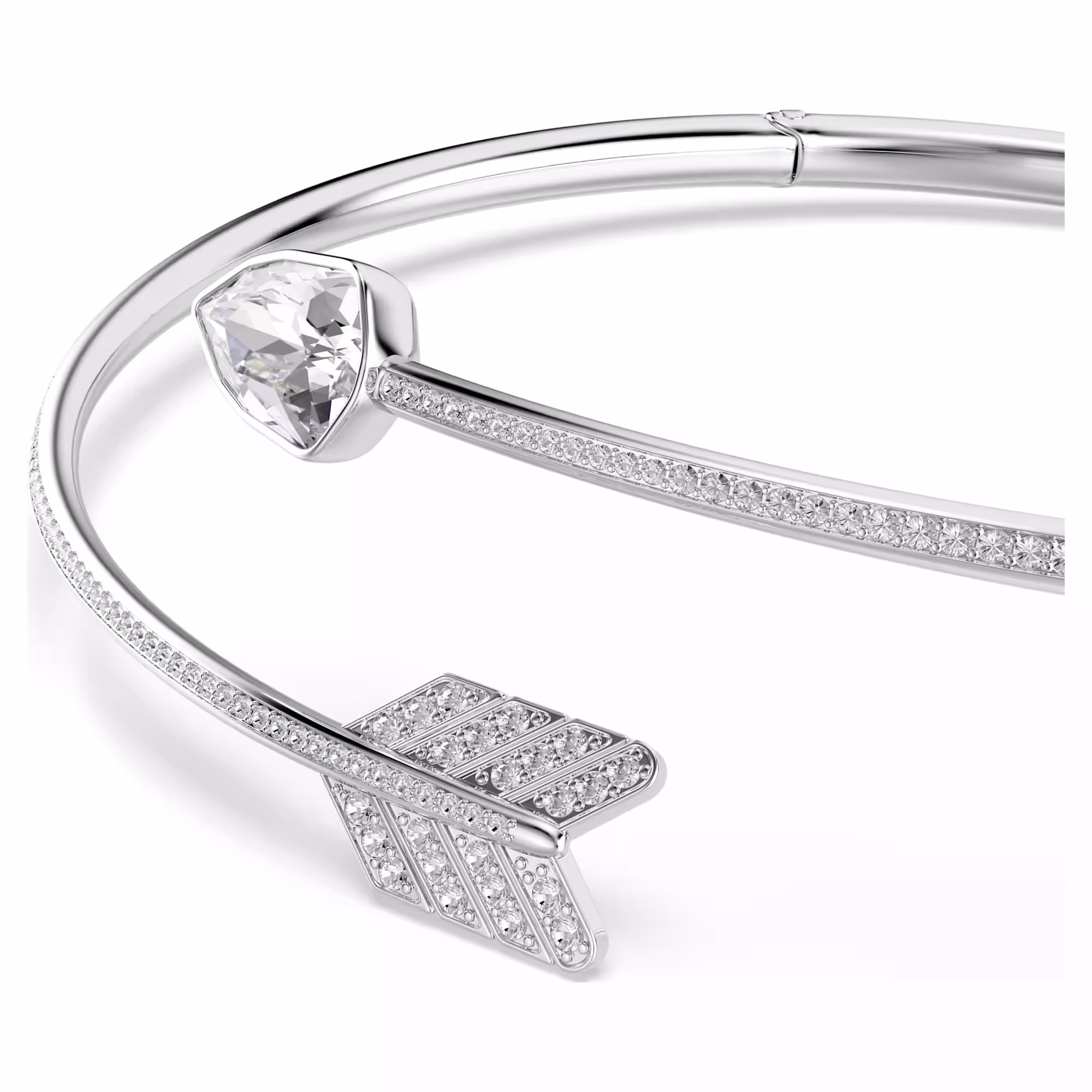 idyllia-choker--mixed-cuts--arrow--white--rhodium-plated-swarovski-5751430 (4)