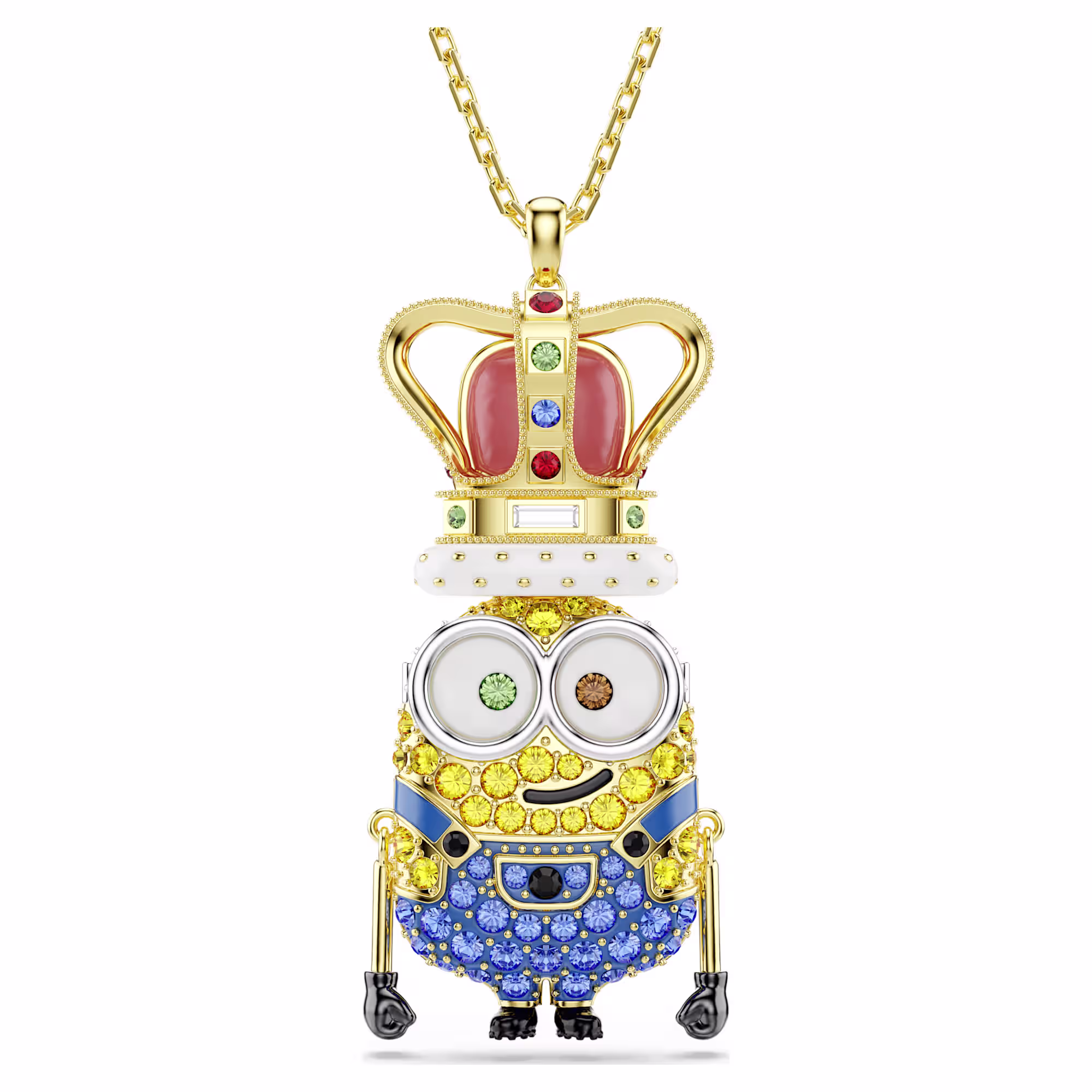 Minions King Bob ogrlica, Višebojna, Pozlata
