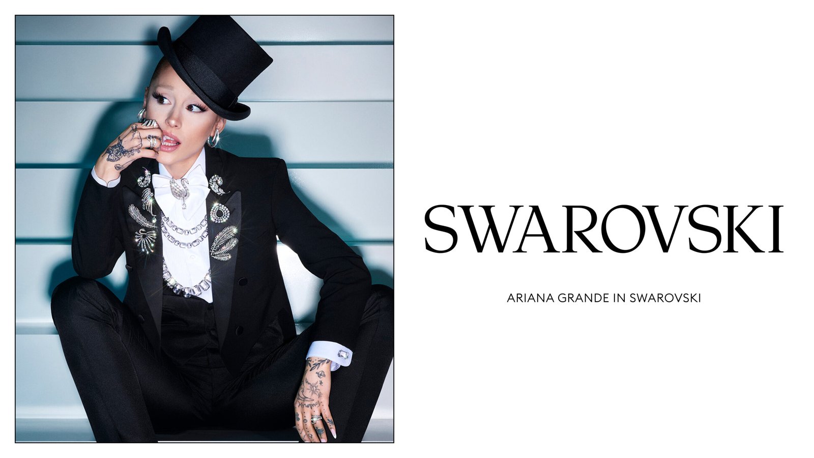 Ariana in Swarovski